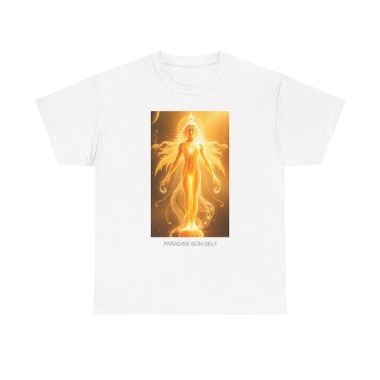 Golden Goddess Unisex Tee | Embrace Your Inner Light, Spiritual Gift, Casual Wear, Festival Shirt, Meditation Apparel