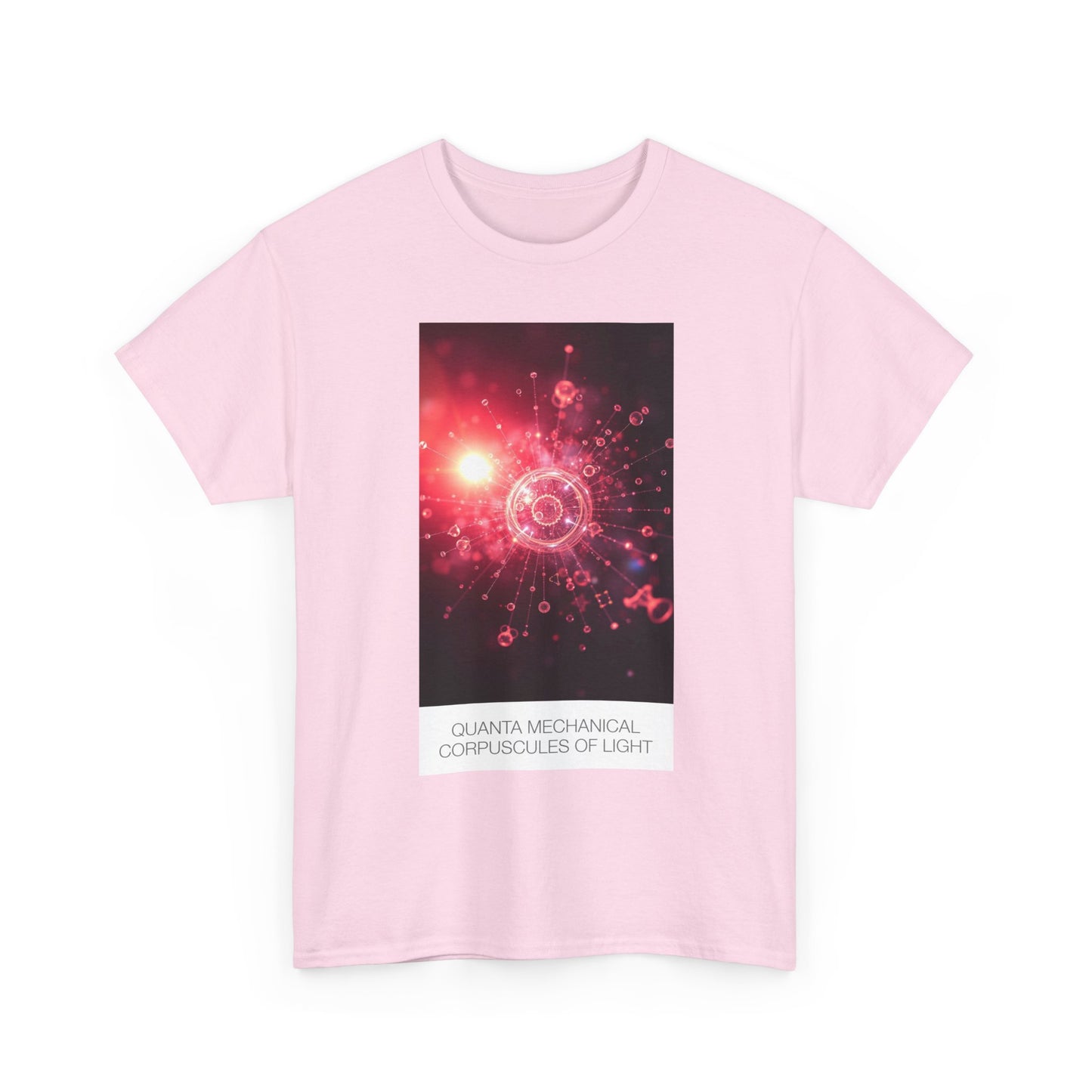 Cosmic Vibes Unisex Tee, Quanta Mechanical Particles of Light Shirt, Space Lover Gift, Science Tee, Casual Everyday Wear