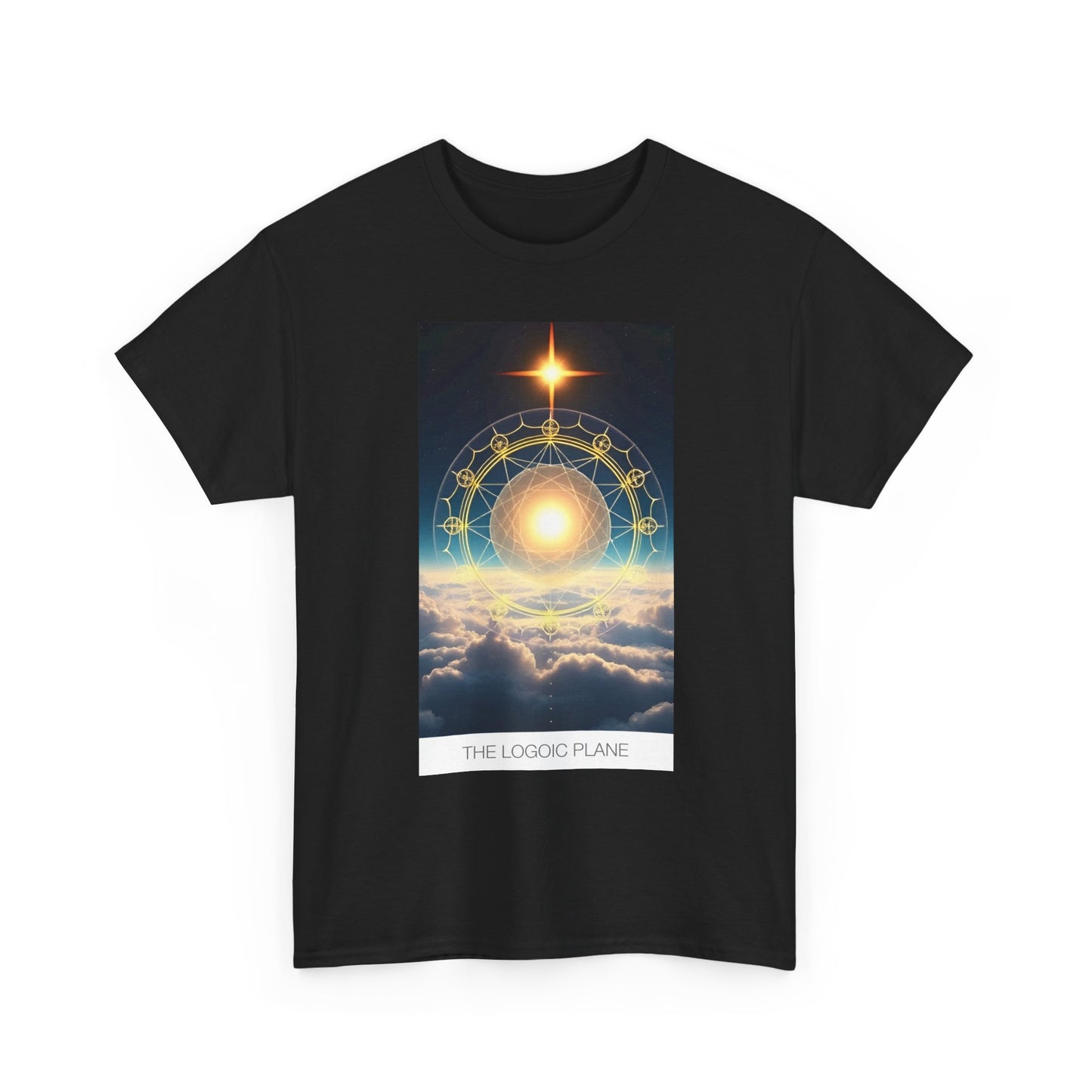 Cosmic Graphic Tee, Unisex Heavy Cotton Tee, Spiritual T-Shirt, Astrology Shirt, Everyday Casual Wear, Unique Gift Idea