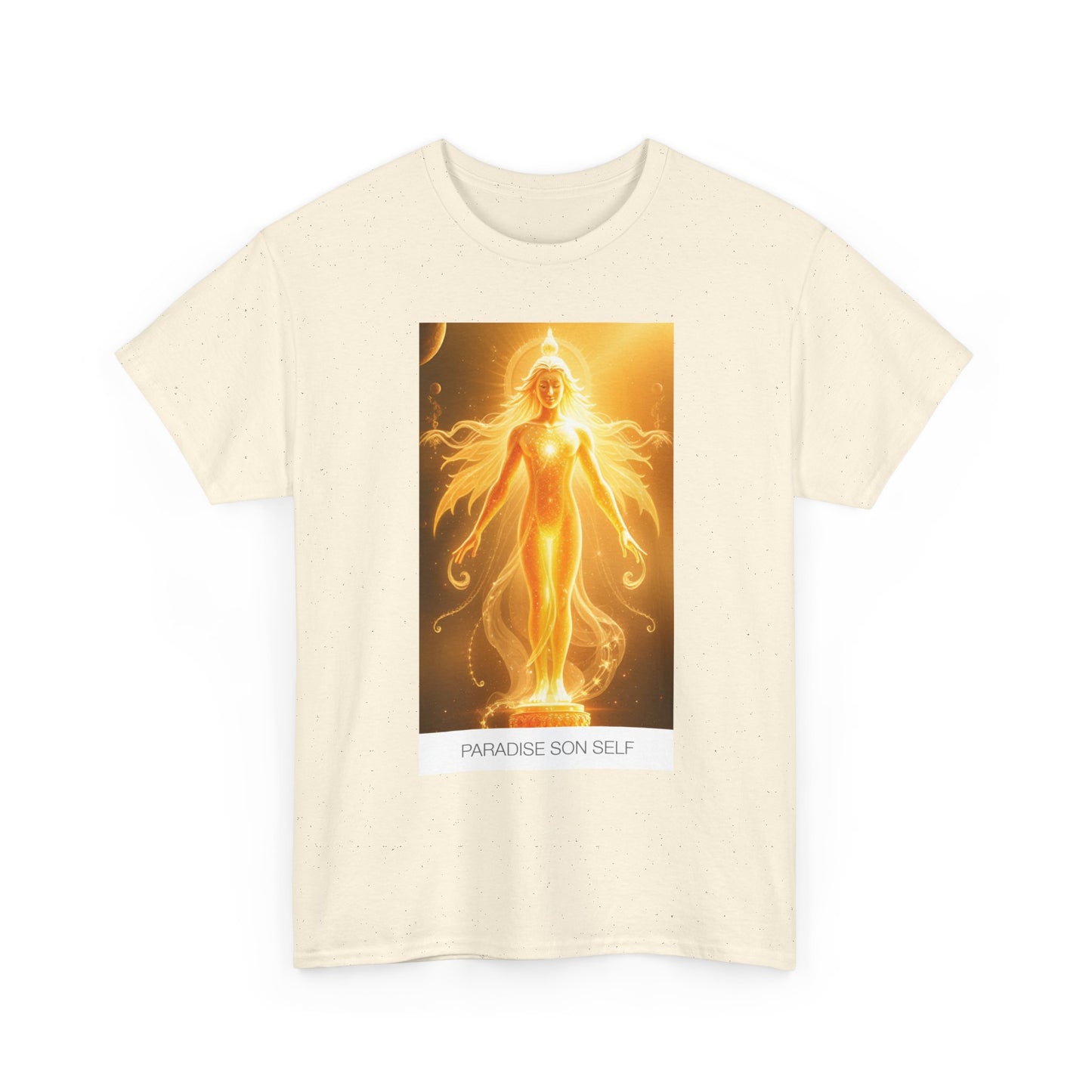 Golden Goddess Unisex Tee | Embrace Your Inner Light, Spiritual Gift, Casual Wear, Festival Shirt, Meditation Apparel