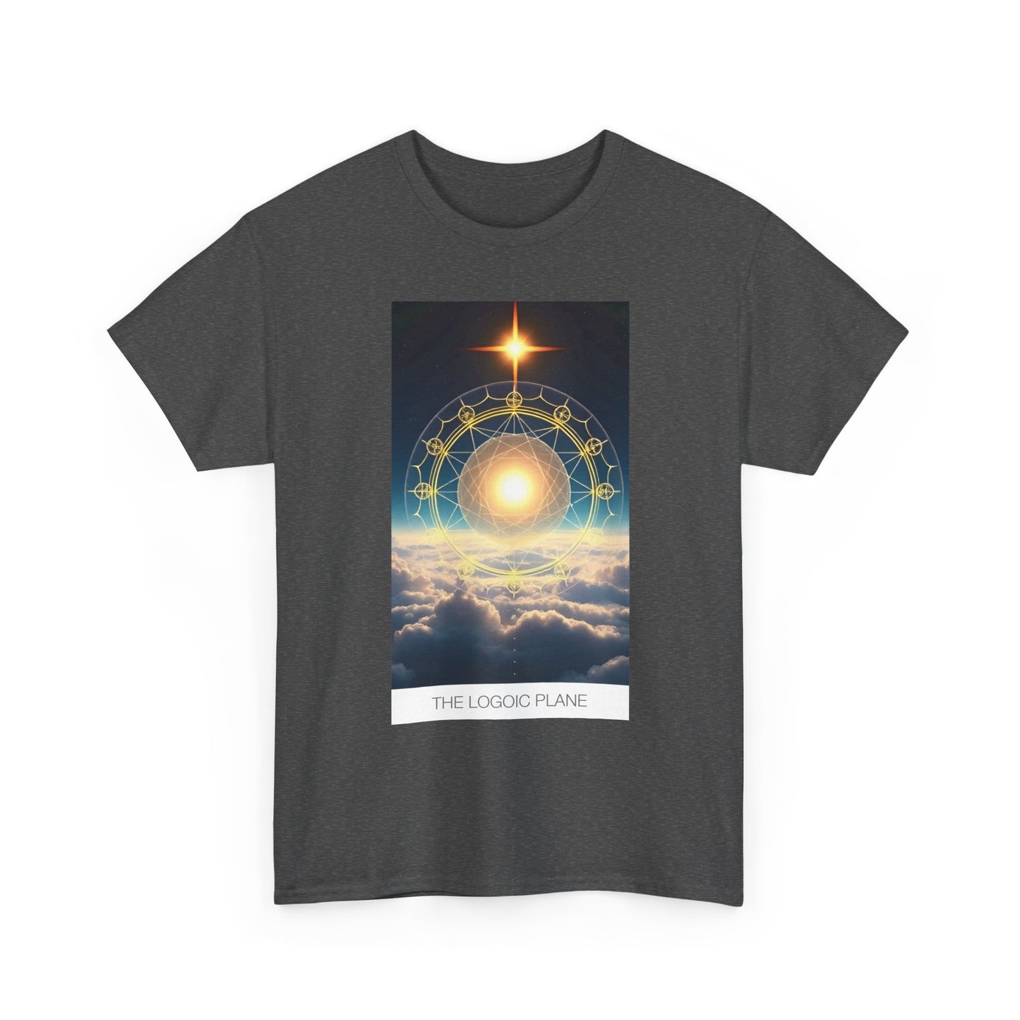 Cosmic Graphic Tee, Unisex Heavy Cotton Tee, Spiritual T-Shirt, Astrology Shirt, Everyday Casual Wear, Unique Gift Idea
