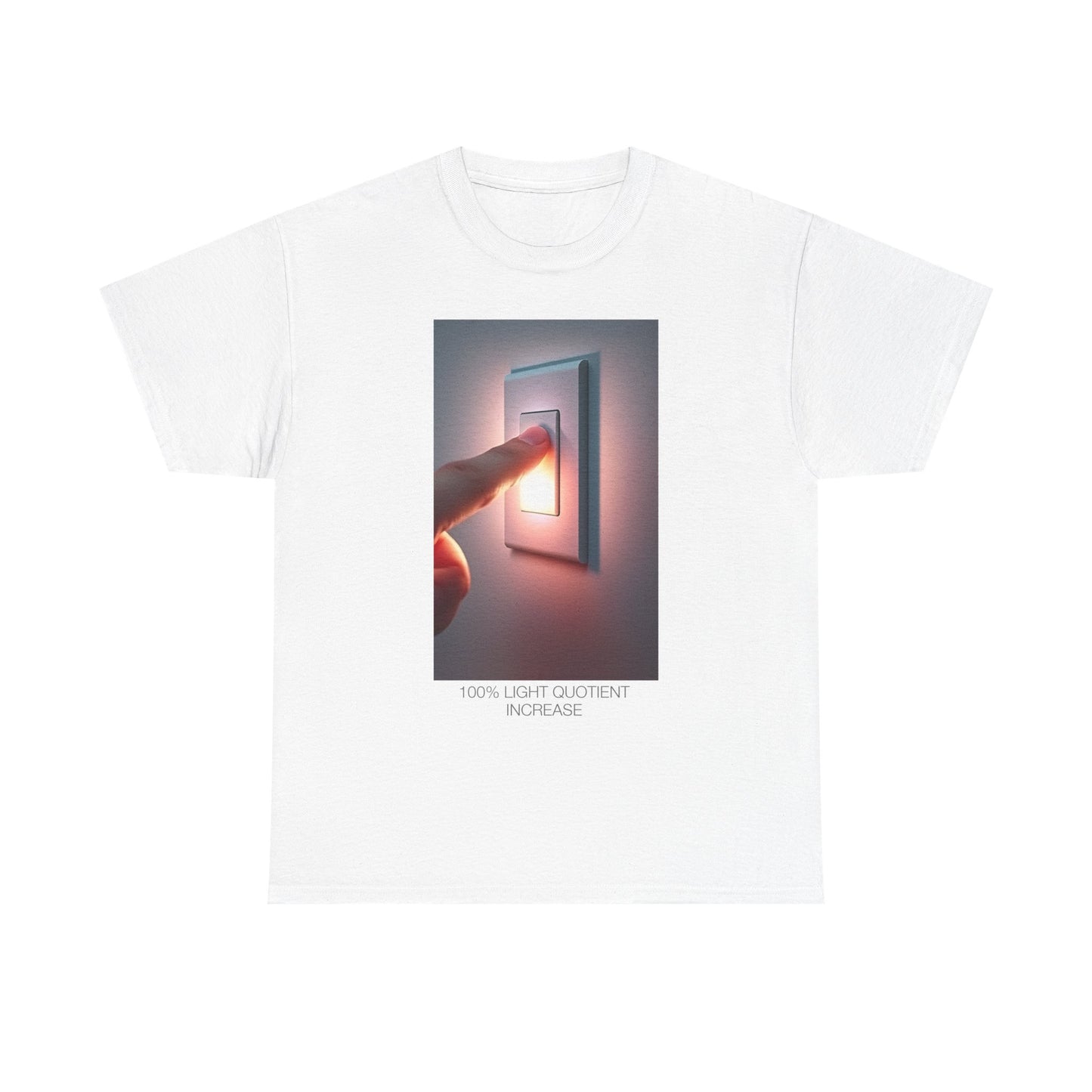 Light Switch Humor Tee, Funny T-Shirt, Gift for Electricians, Unisex Cotton Shirt, Lighthearted Apparel, Perfect for Birthdays