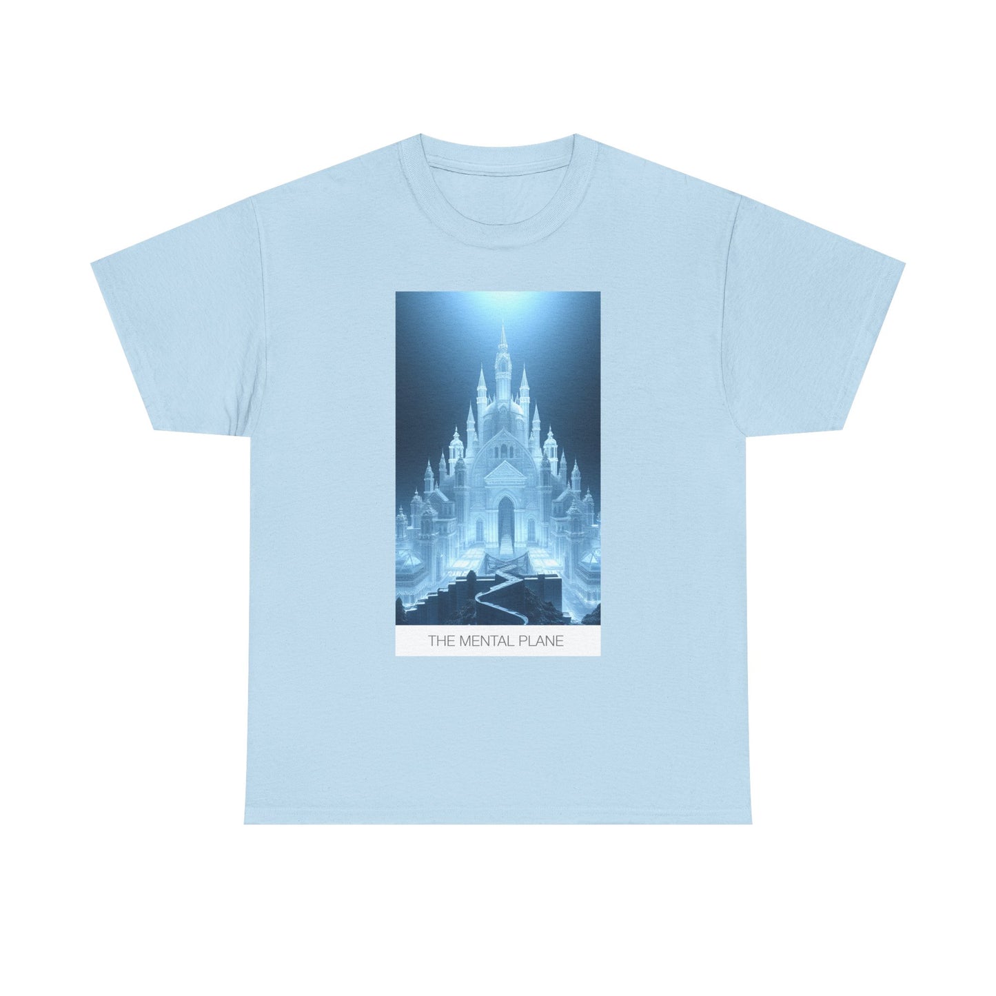 Cool Graphic Tee for Dreamers, Mental Plane Art, Unisex Cotton T-Shirt, Casual Wear, Gift for Creatives, Spiritual Vibe, Stylish Top