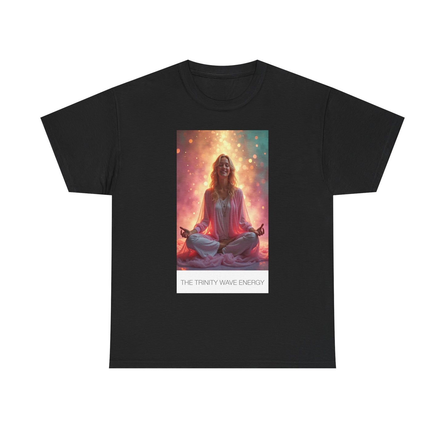 Meditation Inspired Unisex Tee - Spiritual Energy Shirt, Yoga Apparel, Mandala Graphic Tee, Gift for Mindfulness, Casual Wear