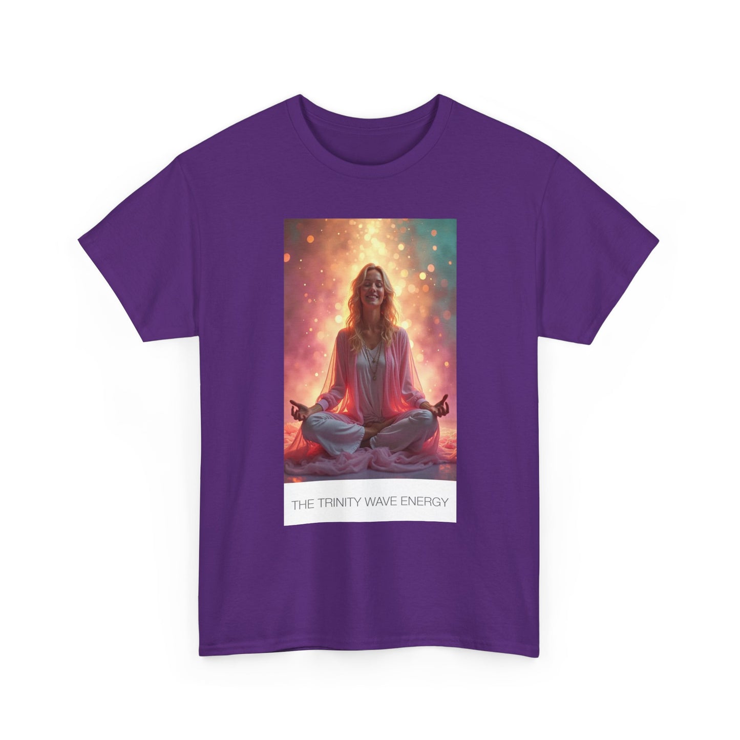 Meditation Inspired Unisex Tee - Spiritual Energy Shirt, Yoga Apparel, Mandala Graphic Tee, Gift for Mindfulness, Casual Wear