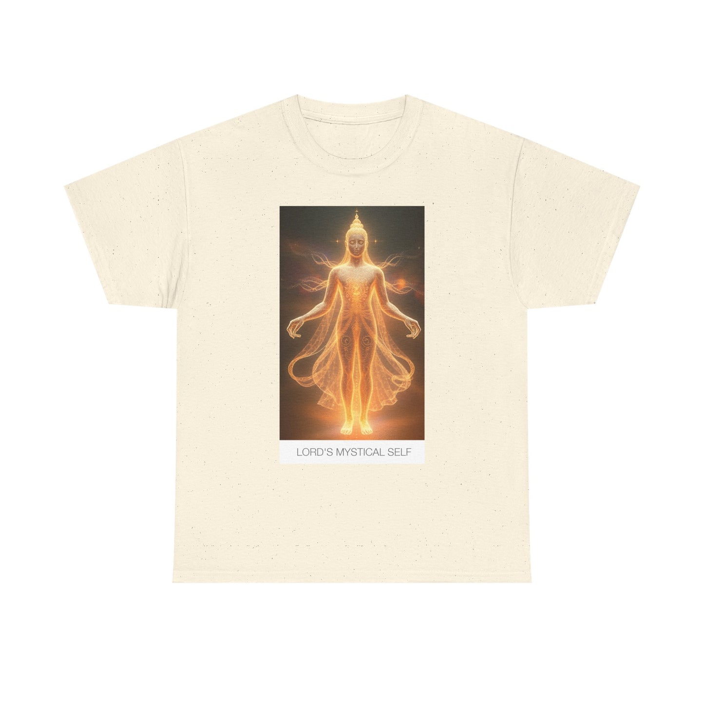 Enlightened Self Cotton Tee | Spiritual Gift, Meditation Shirt, Unisex Apparel, Mindfulness Fashion, Aura Tees