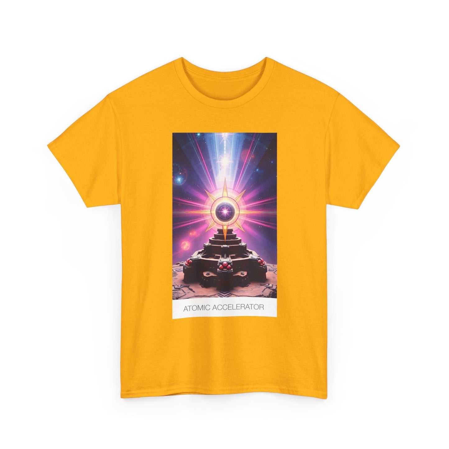 Cosmic Energy Unisex Heavy Cotton Tee, Spiritual Shirt, Meditation Apparel, Gift for Him/Her, Divine Vibes Tee