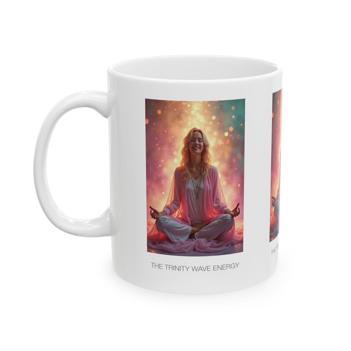 Trinity Wave Energy Mug | Meditation, Spiritual Gift, Mindfulness, Inspirational Coffee Cup, Energy Boost