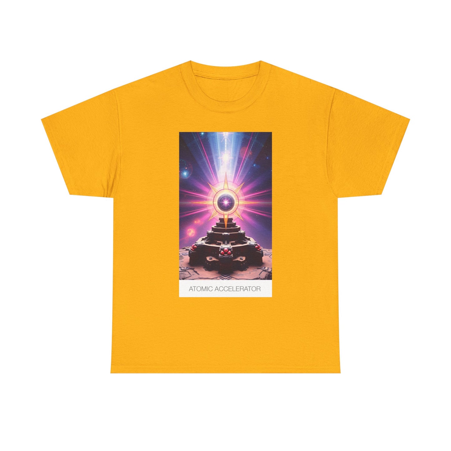Cosmic Energy Unisex Heavy Cotton Tee, Spiritual Shirt, Meditation Apparel, Gift for Him/Her, Divine Vibes Tee