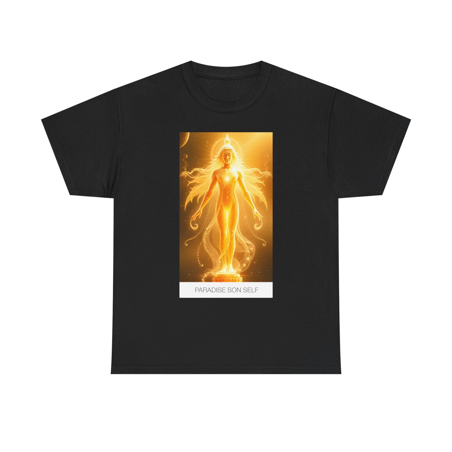 Golden Goddess Unisex Tee | Embrace Your Inner Light, Spiritual Gift, Casual Wear, Festival Shirt, Meditation Apparel