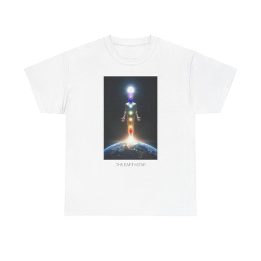 Cosmic Energy Unisex Heavy Cotton Tee, Spiritual Shirt, Meditation Gift, Universe Lover Tee, Inspirational T-Shirt