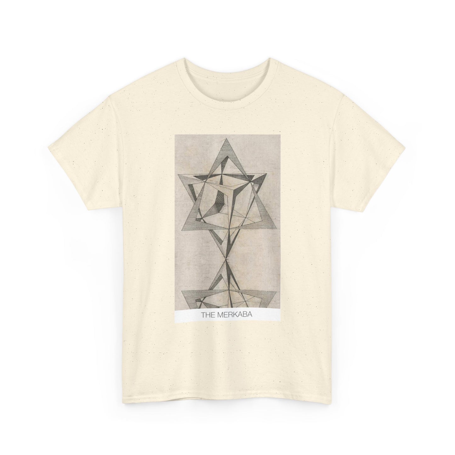 Vintage-Inspired Graphic Tee with Symbolic Design, Unisex Heavy Cotton Tee for Casual Wear, Gifts, Art Lovers, Spiritual Occasions