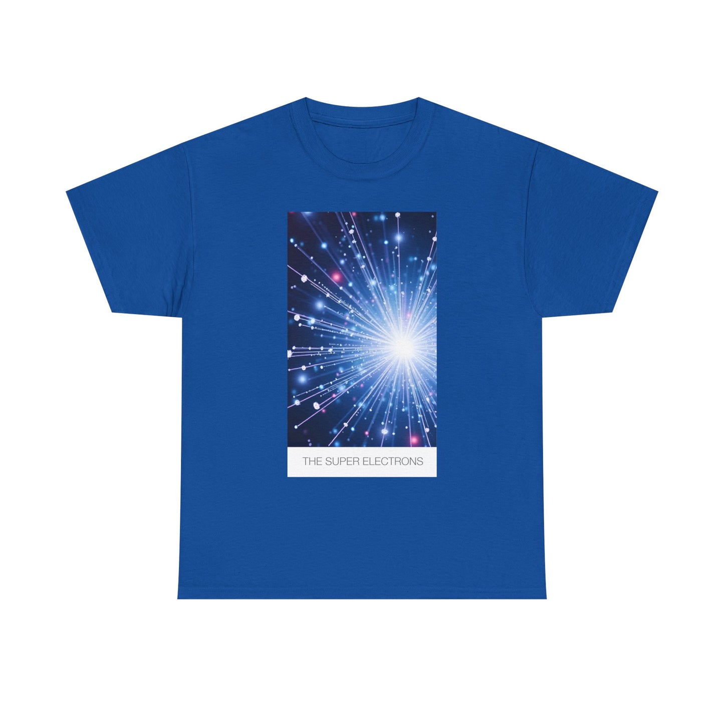 Cosmic Light Unisex Heavy Cotton Tee, Graphic Tee, Trendy Shirt, Casual Wear, Space Art Apparel, Gift for Space Lovers