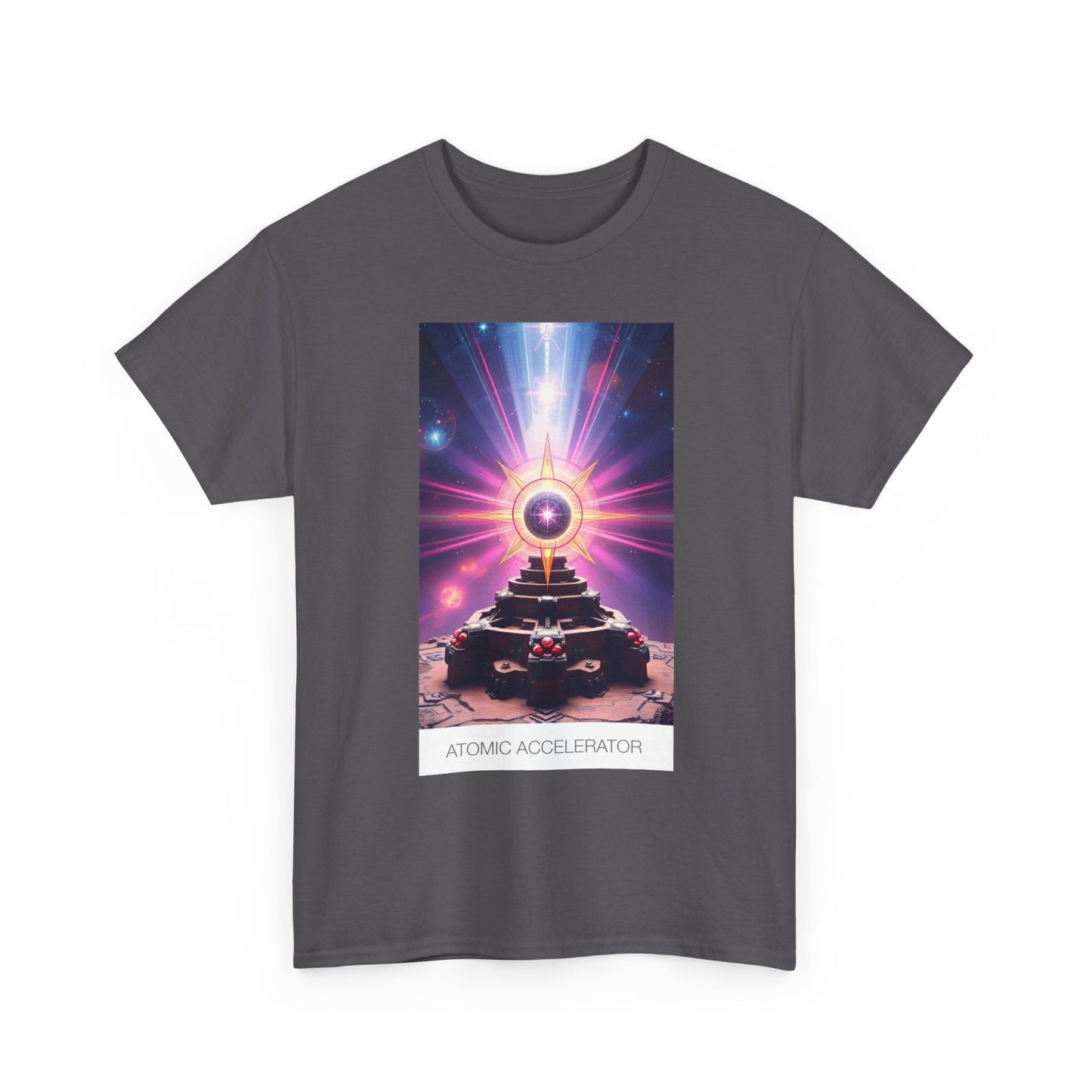 Cosmic Energy Unisex Heavy Cotton Tee, Spiritual Shirt, Meditation Apparel, Gift for Him/Her, Divine Vibes Tee