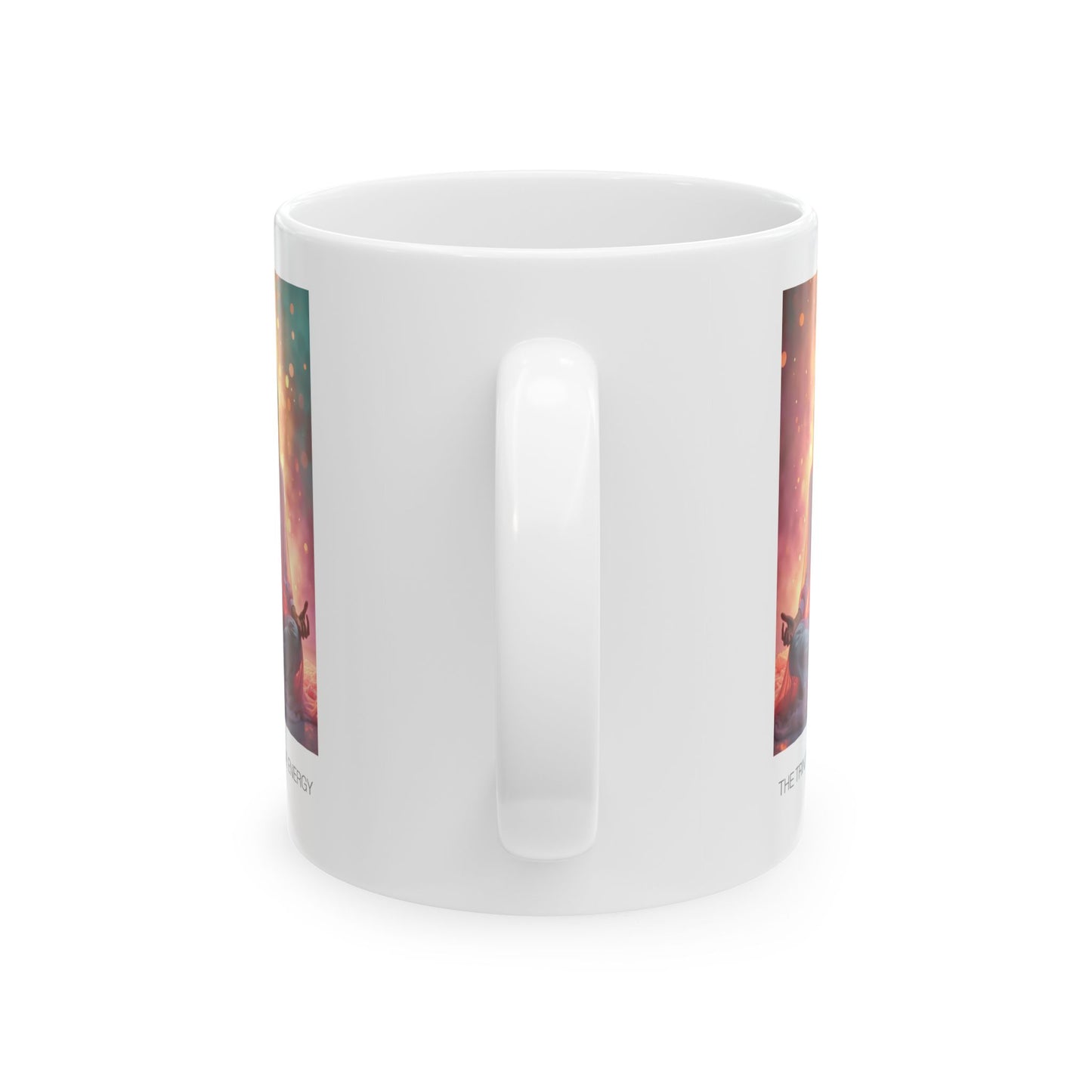 Trinity Wave Energy Mug | Meditation, Spiritual Gift, Mindfulness, Inspirational Coffee Cup, Energy Boost