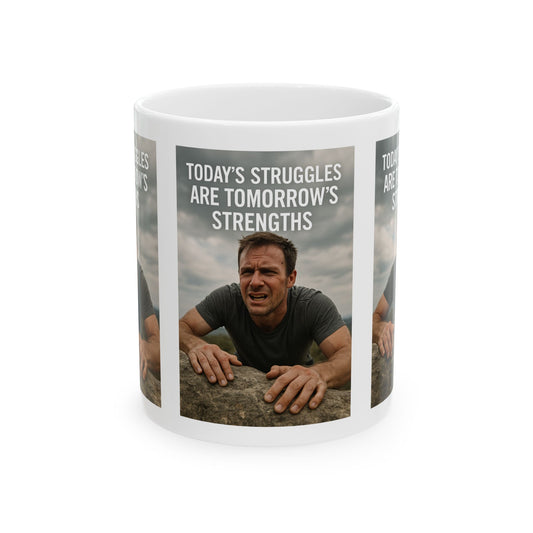 Inspirational Ceramic Mug | Motivational Coffee Cup, Self-Help Gift, Office Decor, Encouraging Quote, Uplifting Present