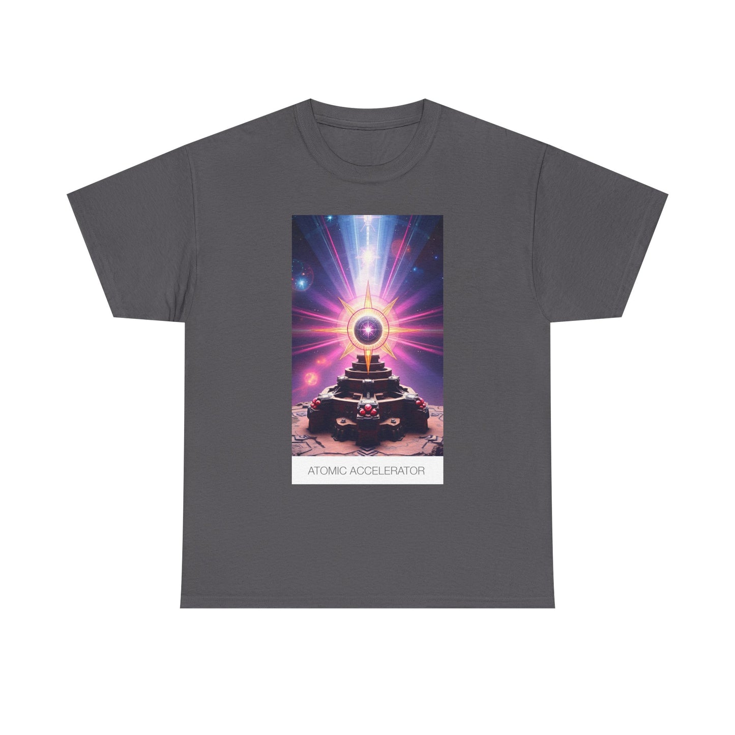 Cosmic Energy Unisex Heavy Cotton Tee, Spiritual Shirt, Meditation Apparel, Gift for Him/Her, Divine Vibes Tee