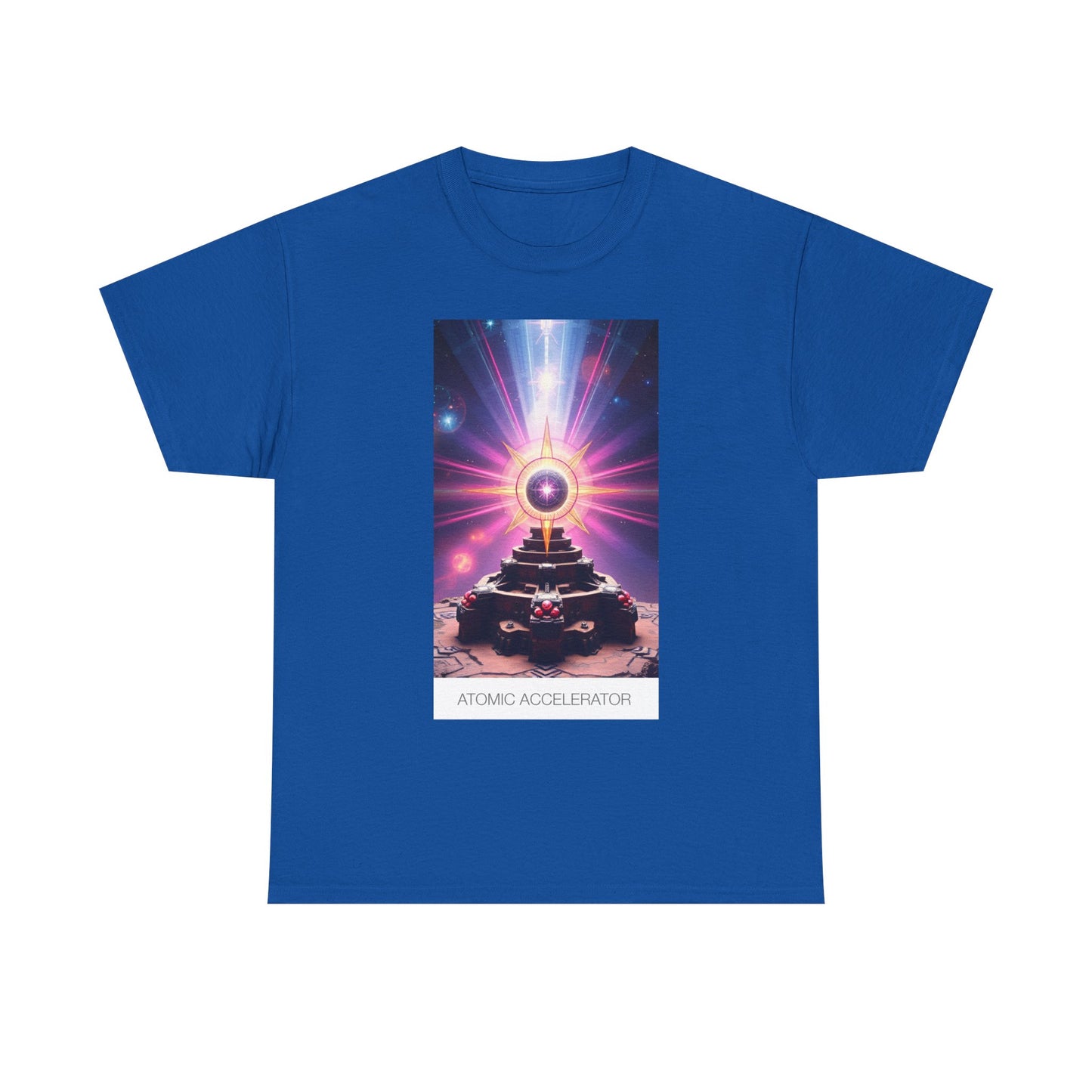 Cosmic Energy Unisex Heavy Cotton Tee, Spiritual Shirt, Meditation Apparel, Gift for Him/Her, Divine Vibes Tee
