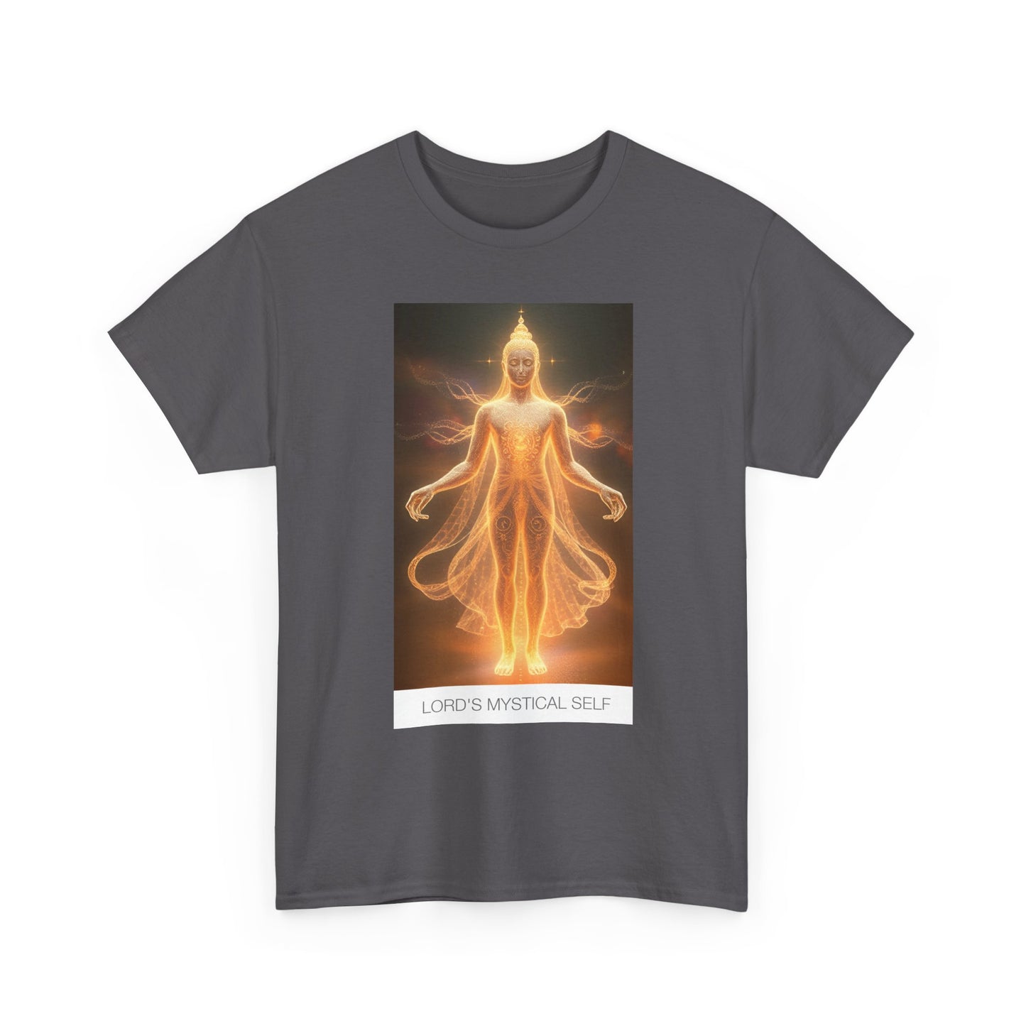 Enlightened Self Cotton Tee | Spiritual Gift, Meditation Shirt, Unisex Apparel, Mindfulness Fashion, Aura Tees