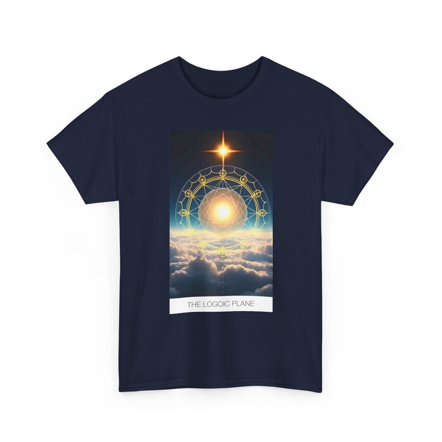 Cosmic Graphic Tee, Unisex Heavy Cotton Tee, Spiritual T-Shirt, Astrology Shirt, Everyday Casual Wear, Unique Gift Idea