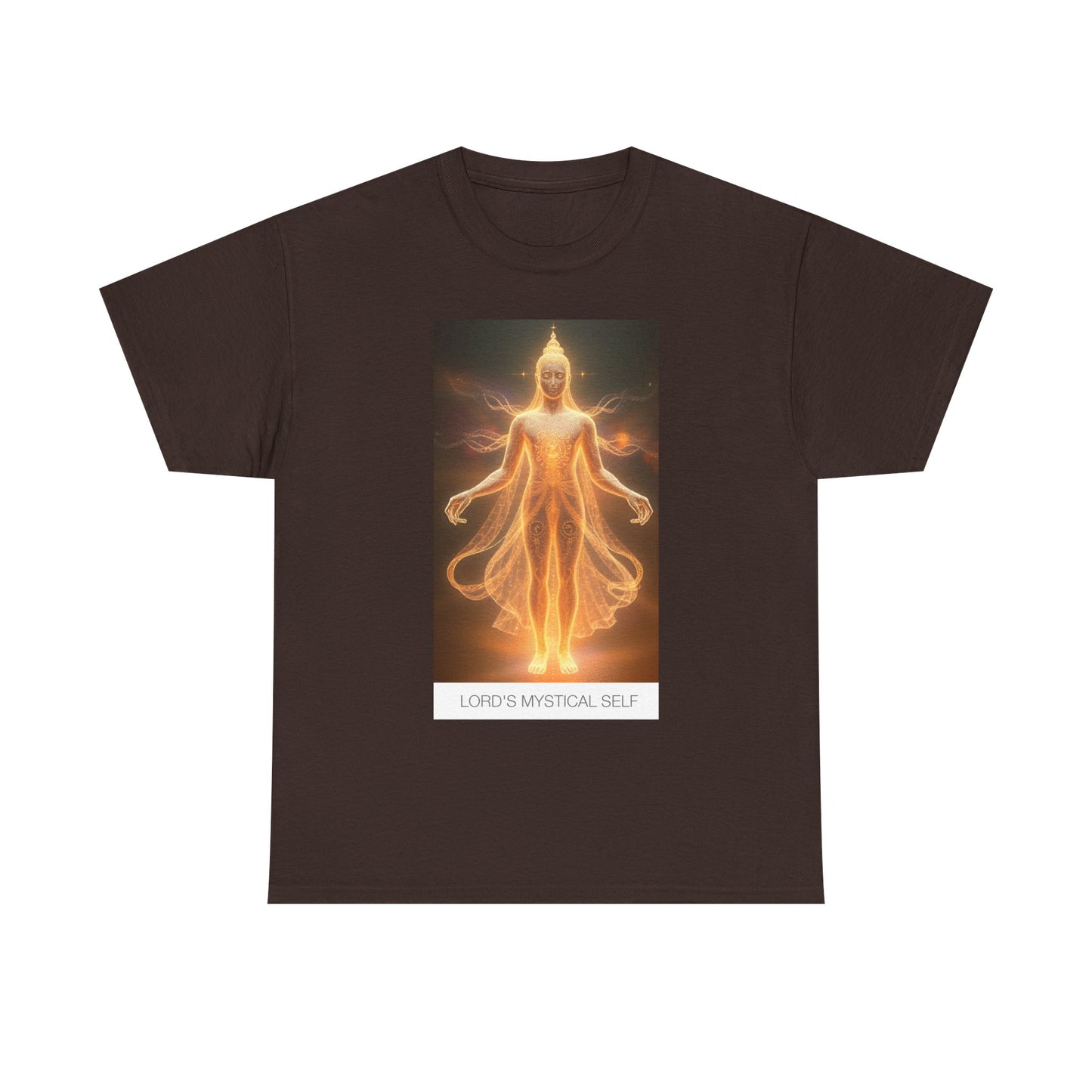 Enlightened Self Cotton Tee | Spiritual Gift, Meditation Shirt, Unisex Apparel, Mindfulness Fashion, Aura Tees