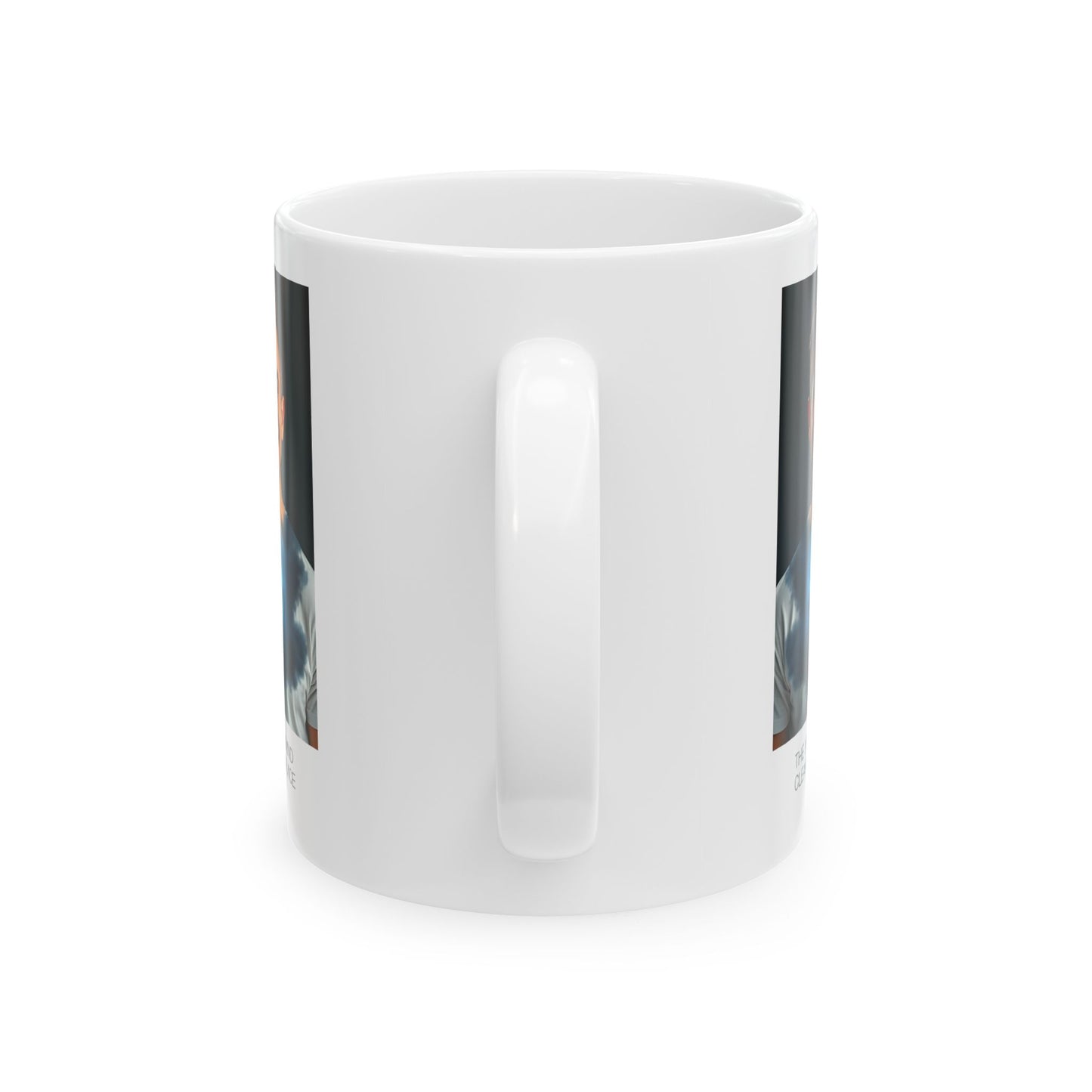 Prana Wind Ceramic Mug, Motivational Coffee Cup, Perfect Gift for Wellness Lovers, Unique Home Decor, Inspirational Mug