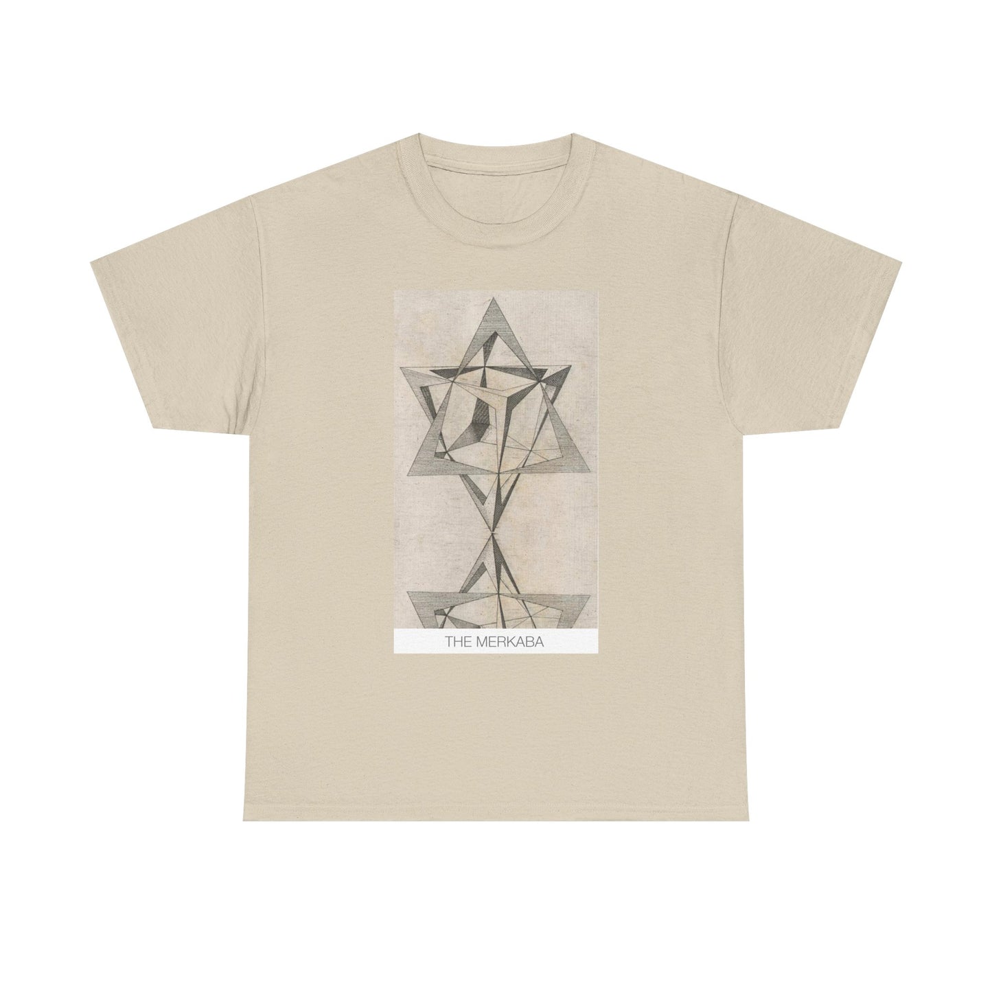 Vintage-Inspired Graphic Tee with Symbolic Design, Unisex Heavy Cotton Tee for Casual Wear, Gifts, Art Lovers, Spiritual Occasions