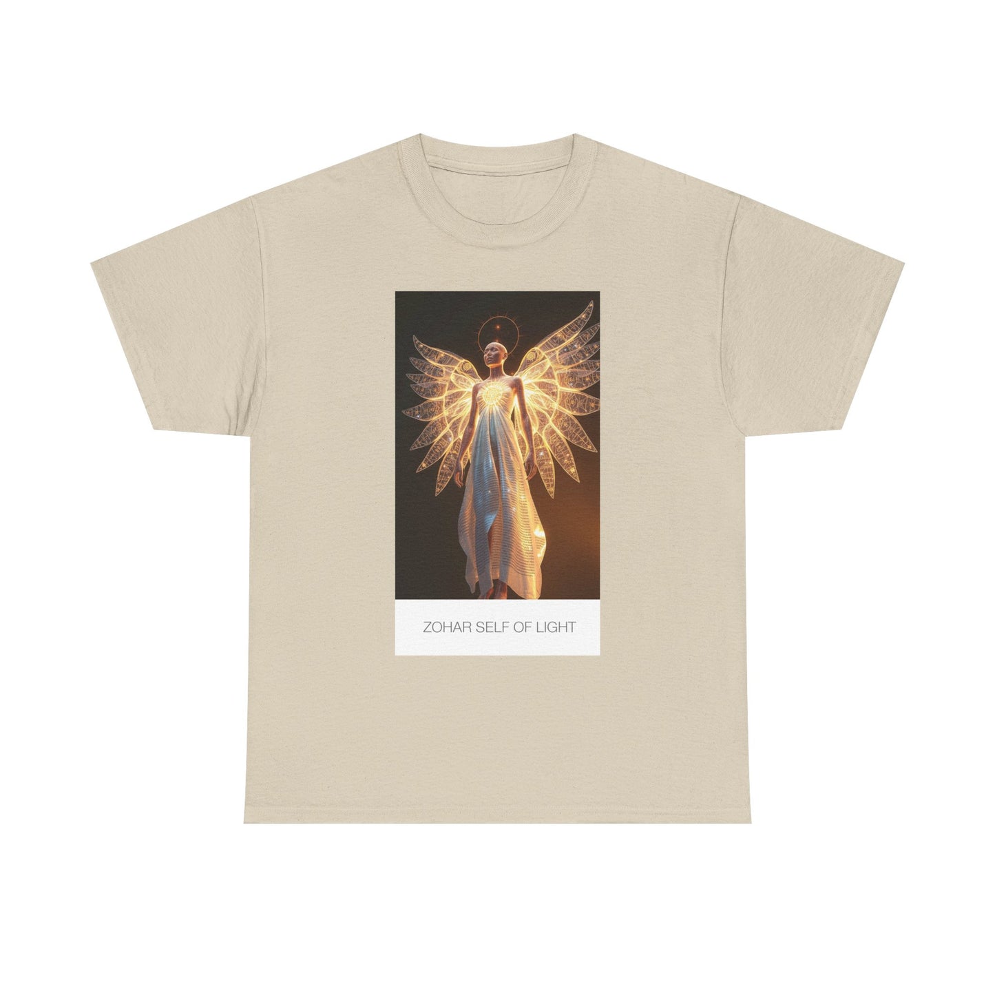 Angel of Light Unisex Tee, Spiritual Tee, Gift for Believers, Casual Wear, Inspirational Shirt