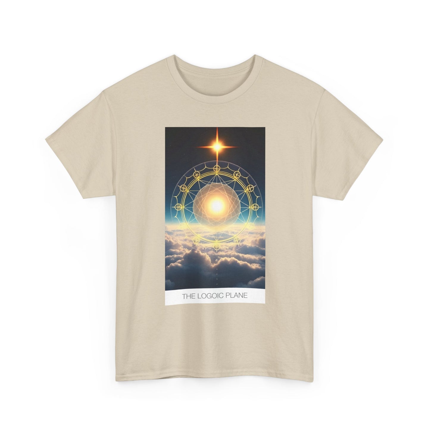 Cosmic Graphic Tee, Unisex Heavy Cotton Tee, Spiritual T-Shirt, Astrology Shirt, Everyday Casual Wear, Unique Gift Idea
