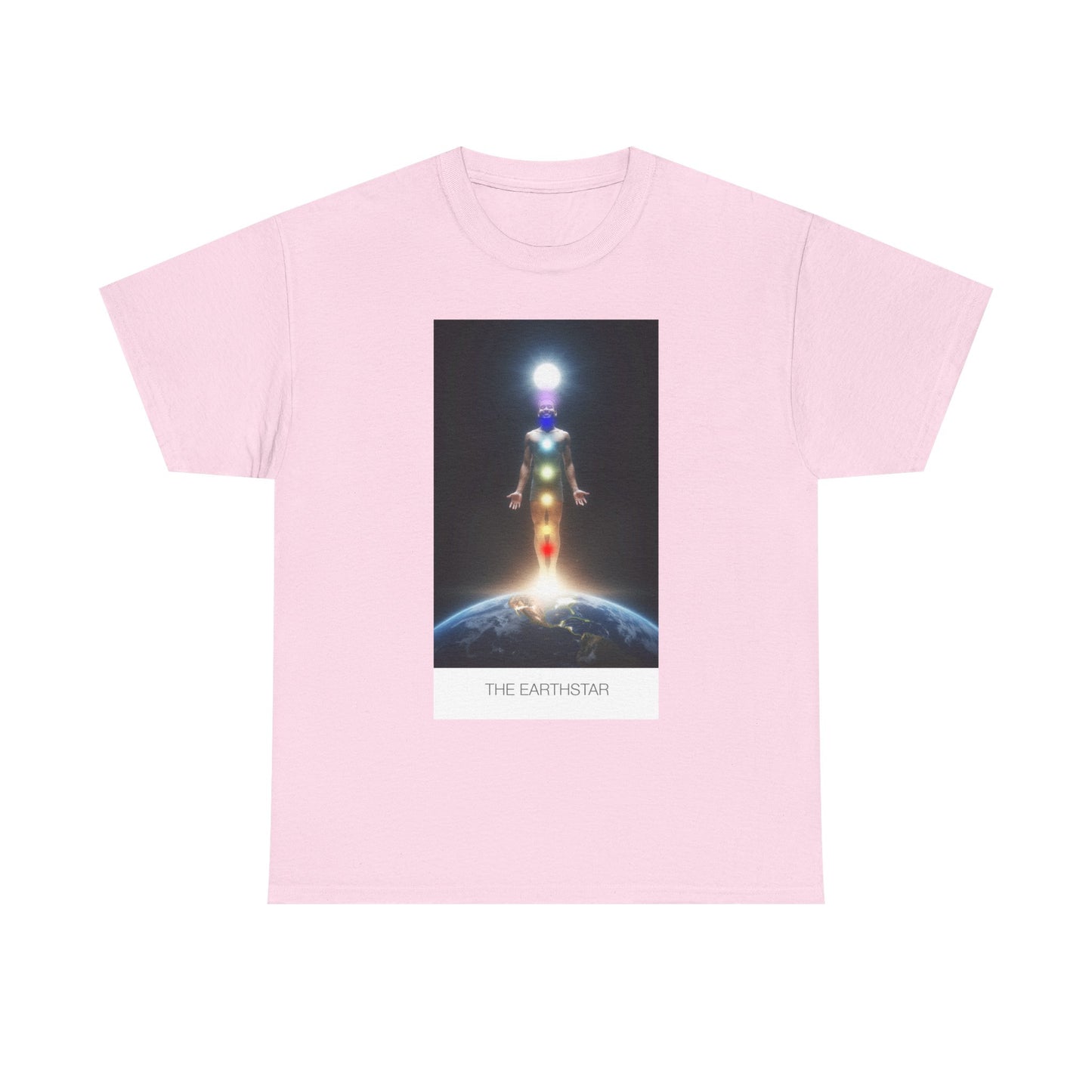 Cosmic Energy Unisex Heavy Cotton Tee, Spiritual Shirt, Meditation Gift, Universe Lover Tee, Inspirational T-Shirt