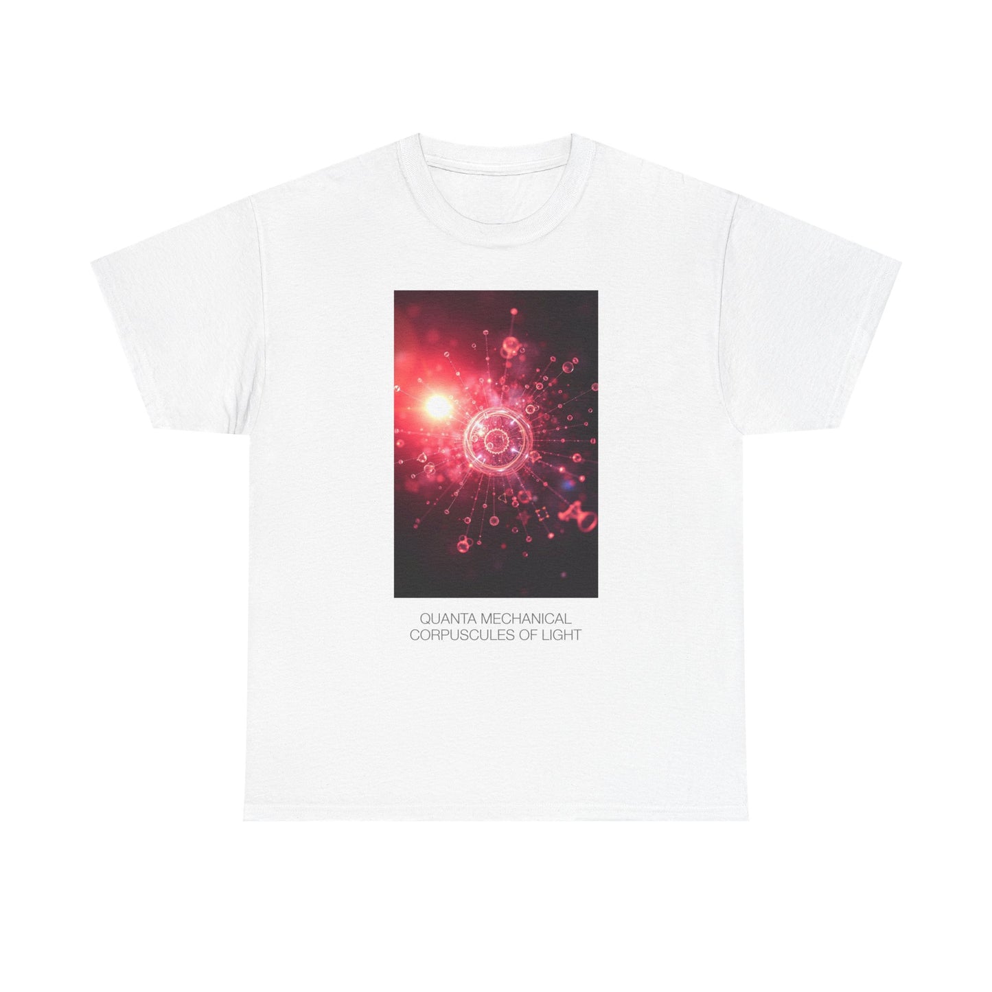 Cosmic Vibes Unisex Tee, Quanta Mechanical Particles of Light Shirt, Space Lover Gift, Science Tee, Casual Everyday Wear
