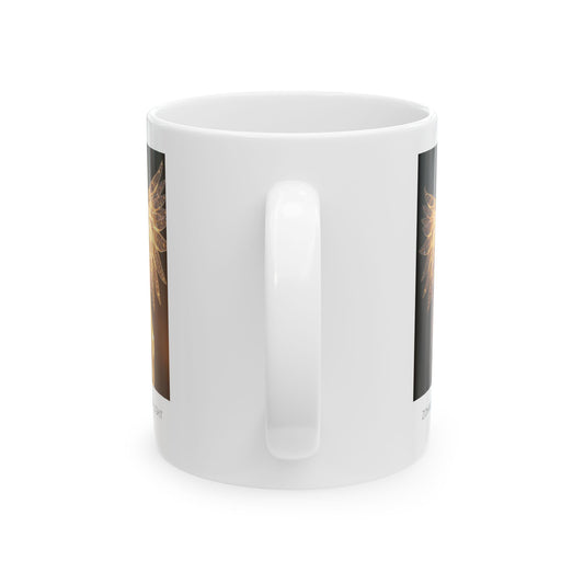 Angel-Inspired Inspirational Ceramic Mug | Perfect Gift for Tea Lovers, Fairy Fans, Home Decor, Meditation, ZO'HAR Self of Light