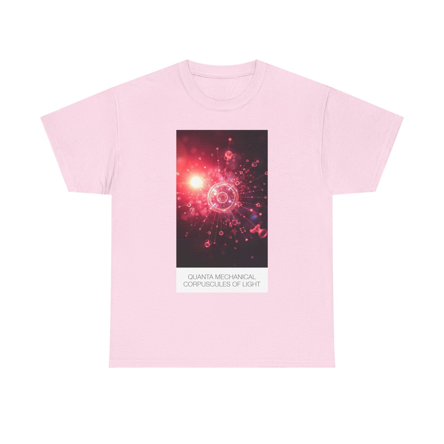 Cosmic Vibes Unisex Tee, Quanta Mechanical Particles of Light Shirt, Space Lover Gift, Science Tee, Casual Everyday Wear