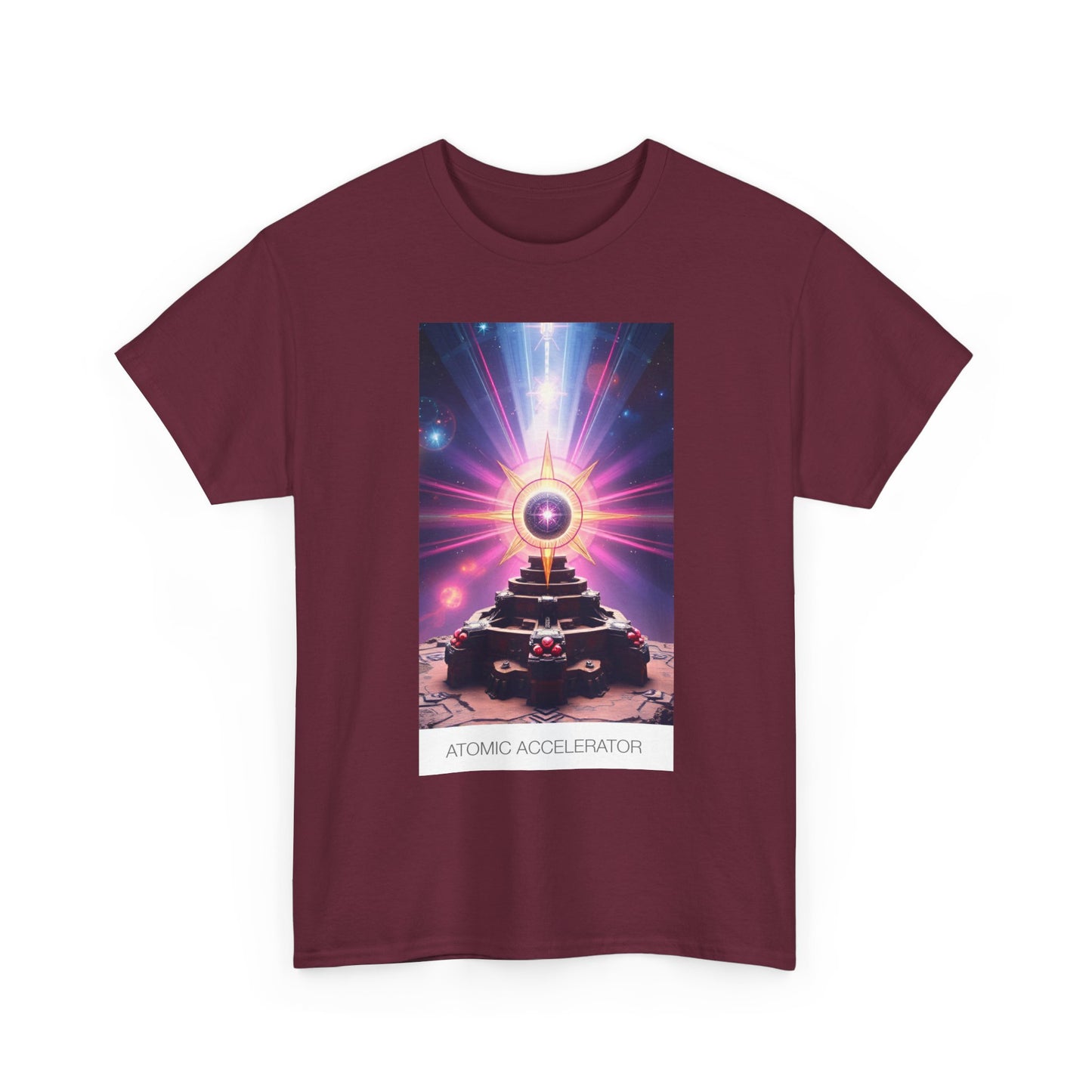Cosmic Energy Unisex Heavy Cotton Tee, Spiritual Shirt, Meditation Apparel, Gift for Him/Her, Divine Vibes Tee