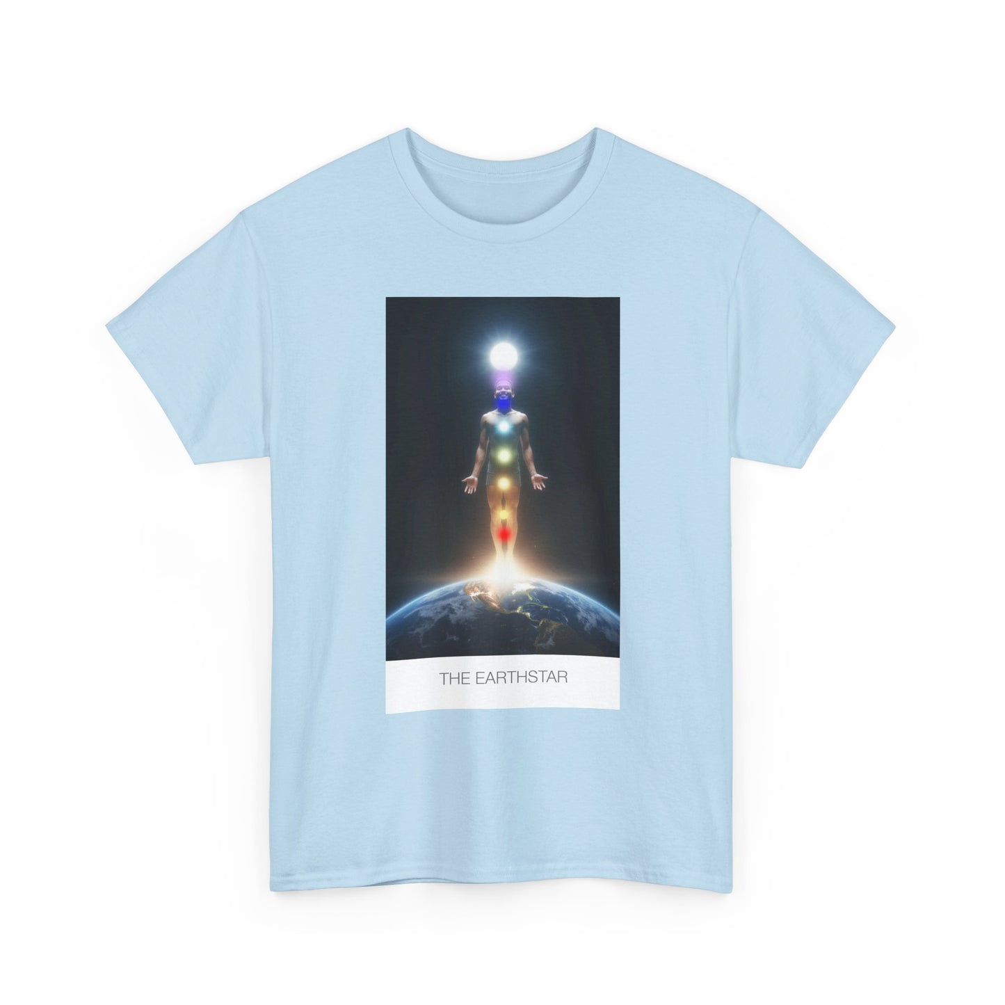 Cosmic Energy Unisex Heavy Cotton Tee, Spiritual Shirt, Meditation Gift, Universe Lover Tee, Inspirational T-Shirt