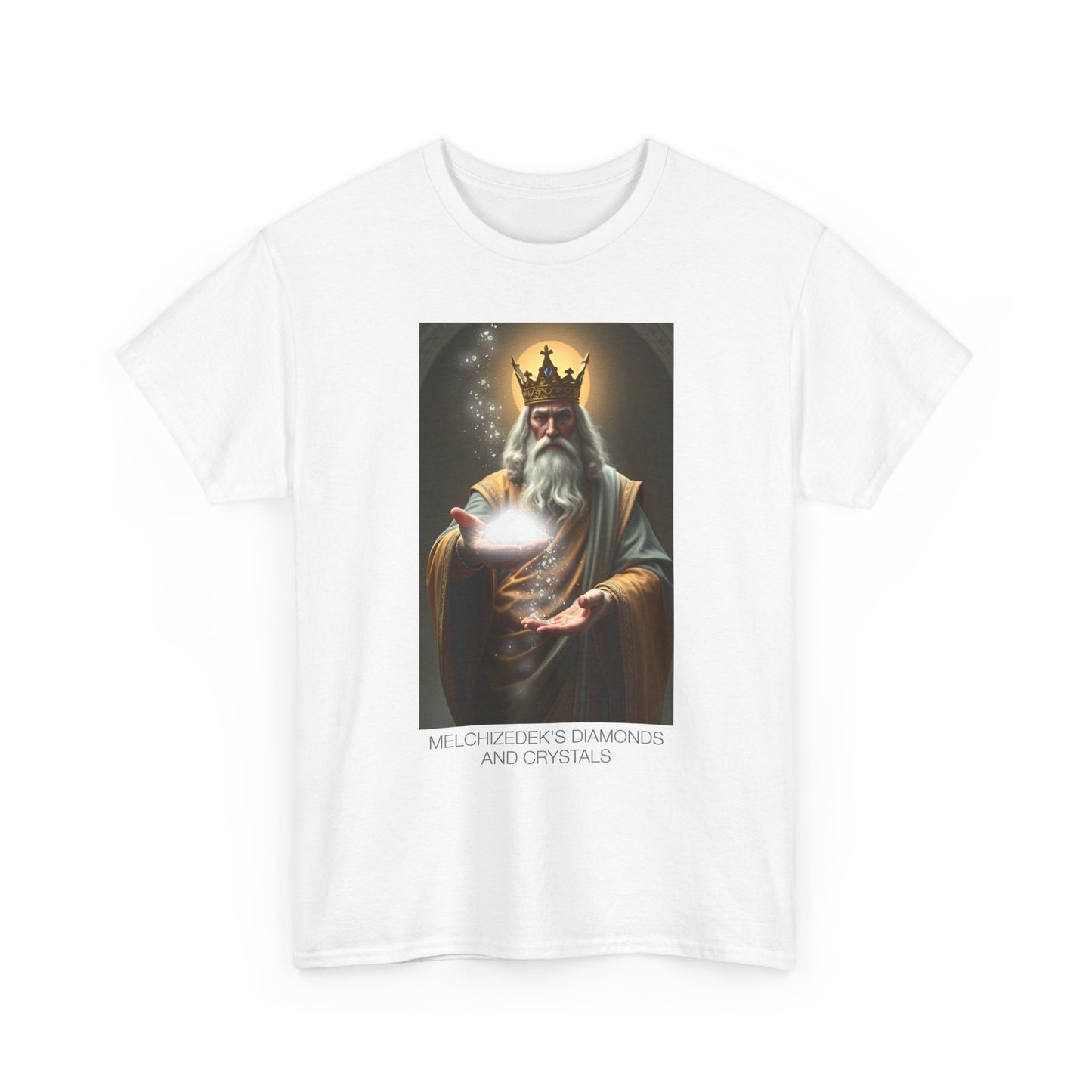 Divine Wisdom Tee - Unisex Heavy Cotton Tee for Spiritual Seekers, Gift for Wizards, Magicians, Fantasy Lovers, Occult Enthusiasts, [...]