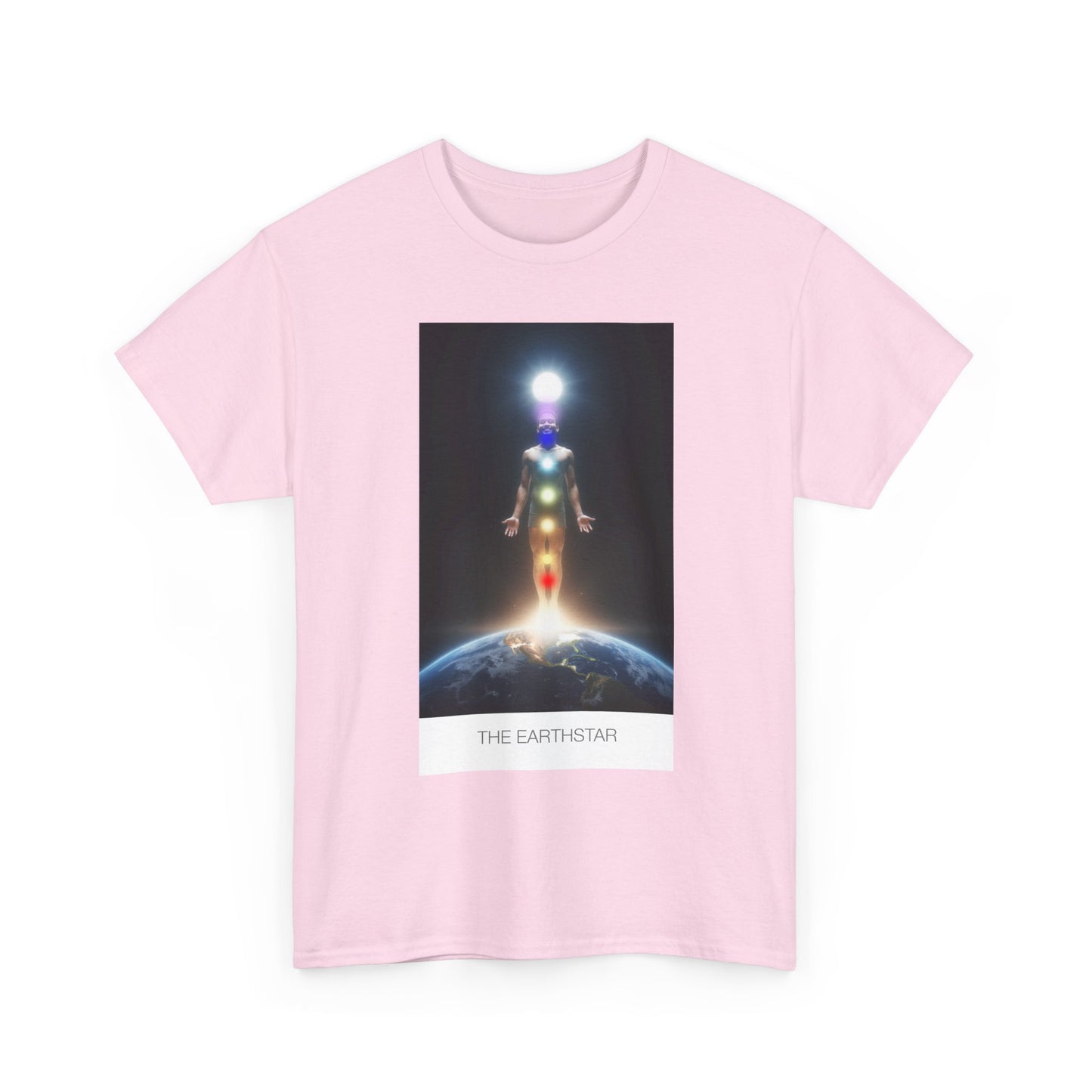 Cosmic Energy Unisex Heavy Cotton Tee, Spiritual Shirt, Meditation Gift, Universe Lover Tee, Inspirational T-Shirt