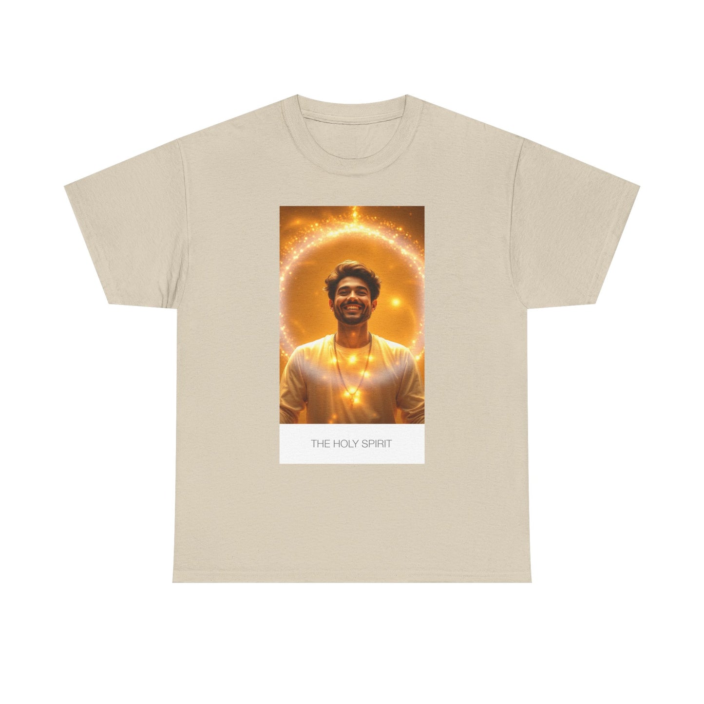 Unisex Heavy Cotton Tee with Radiant Holy Spirit Design, Spiritual Gift Tee, Casual Wear, Faith-Based Fashion, Inspirational T-shirt, [...]