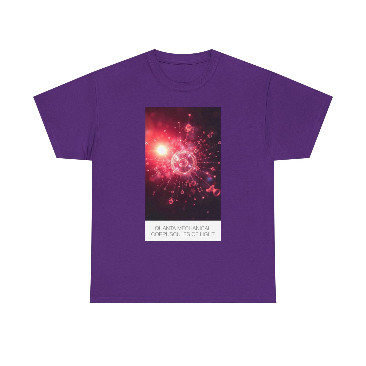 Cosmic Vibes Unisex Tee, Quanta Mechanical Particles of Light Shirt, Space Lover Gift, Science Tee, Casual Everyday Wear