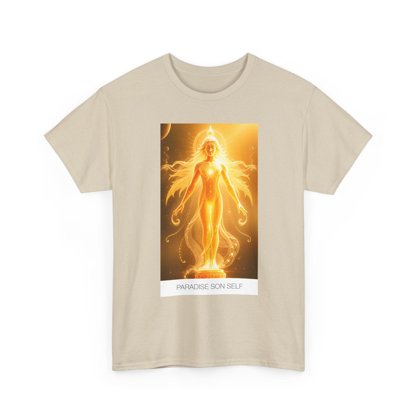 Golden Goddess Unisex Tee | Embrace Your Inner Light, Spiritual Gift, Casual Wear, Festival Shirt, Meditation Apparel