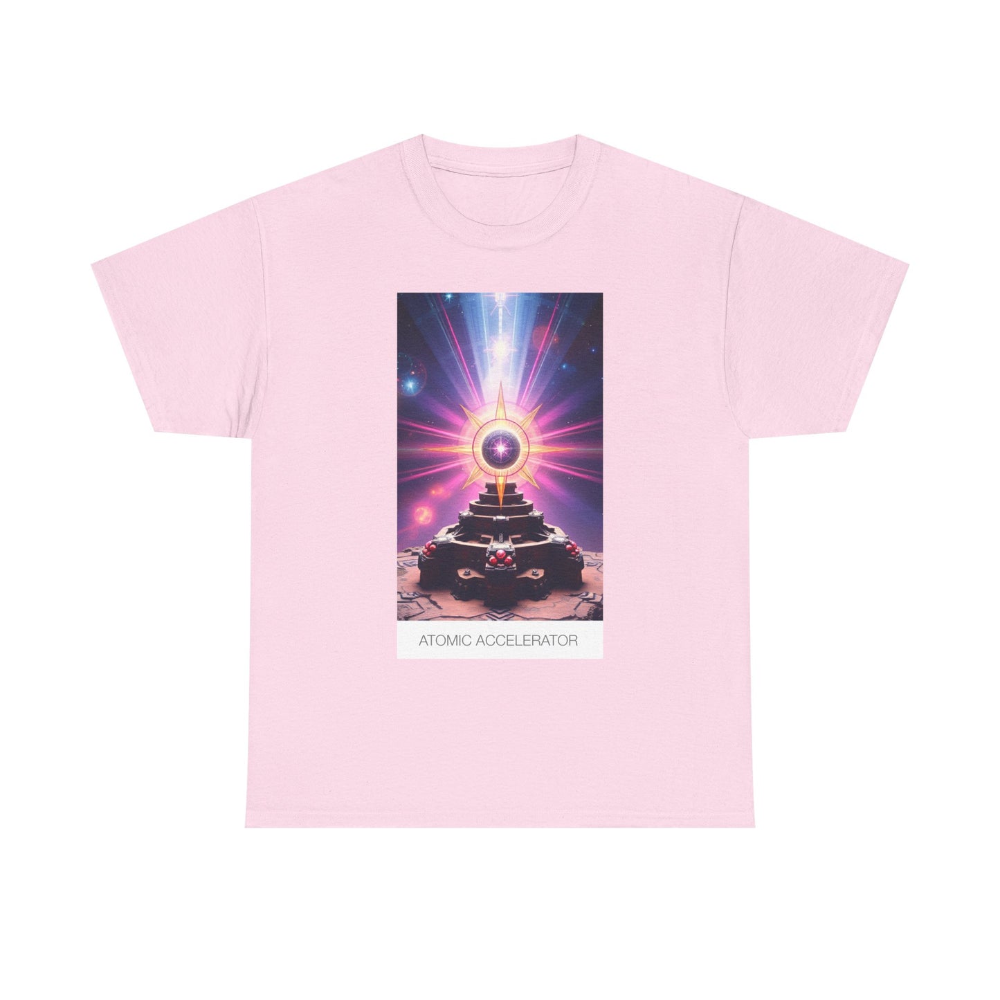 Cosmic Energy Unisex Heavy Cotton Tee, Spiritual Shirt, Meditation Apparel, Gift for Him/Her, Divine Vibes Tee