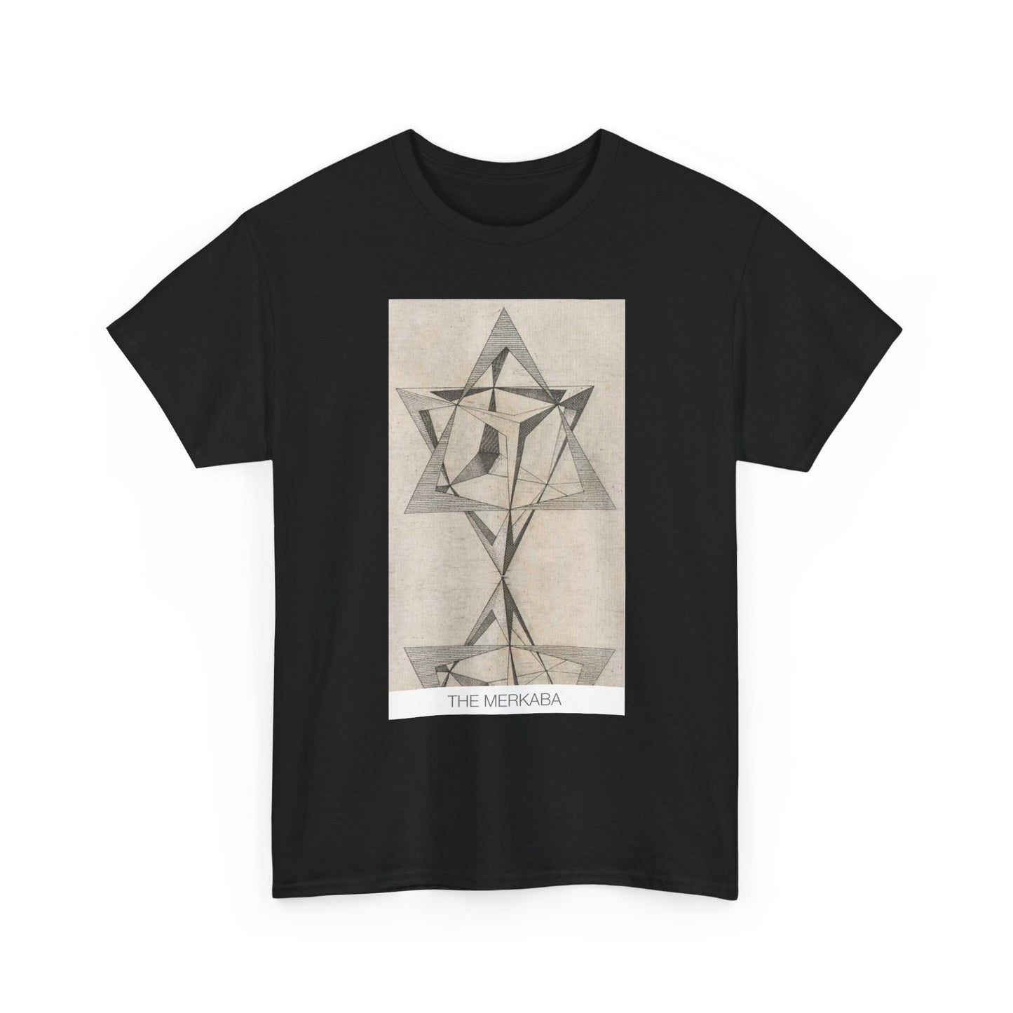 Vintage-Inspired Graphic Tee with Symbolic Design, Unisex Heavy Cotton Tee for Casual Wear, Gifts, Art Lovers, Spiritual Occasions