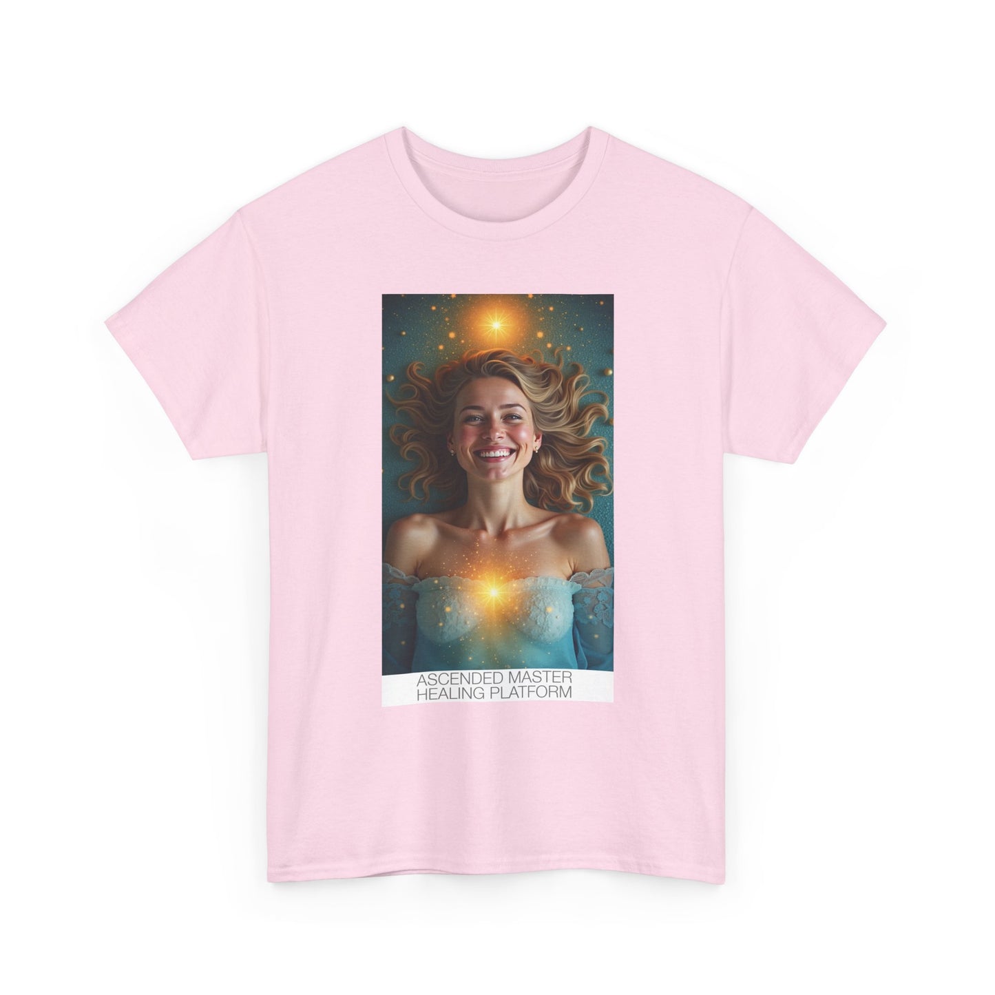 Healing Energy Tee - Unisex Cotton T-Shirt for Wellness, Meditation, Spiritual Journey, Gift for Holistic Health Enthusiasts